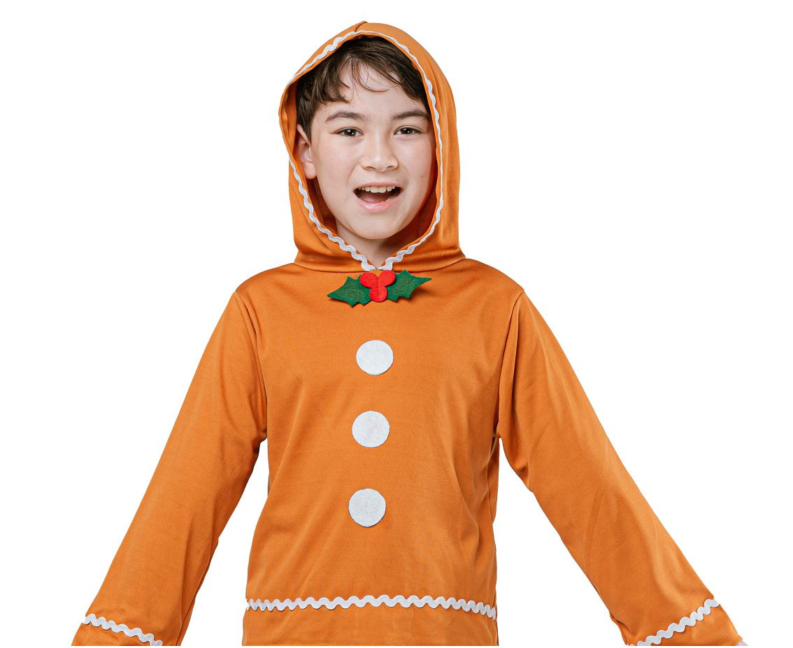 Role play-set for kids Little Gingerbread Man (Hooded shirt, pants), size 110/120 cm
